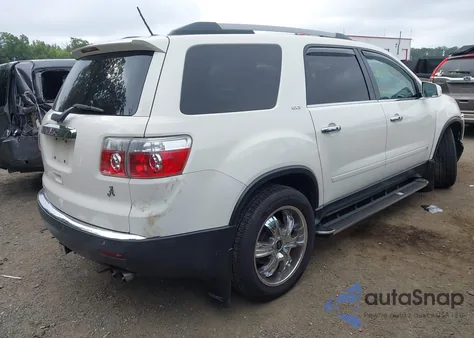 2010 GMC Acadia Slt-1 from USA, damaged, VIN 1GKLRMED0AJ140152